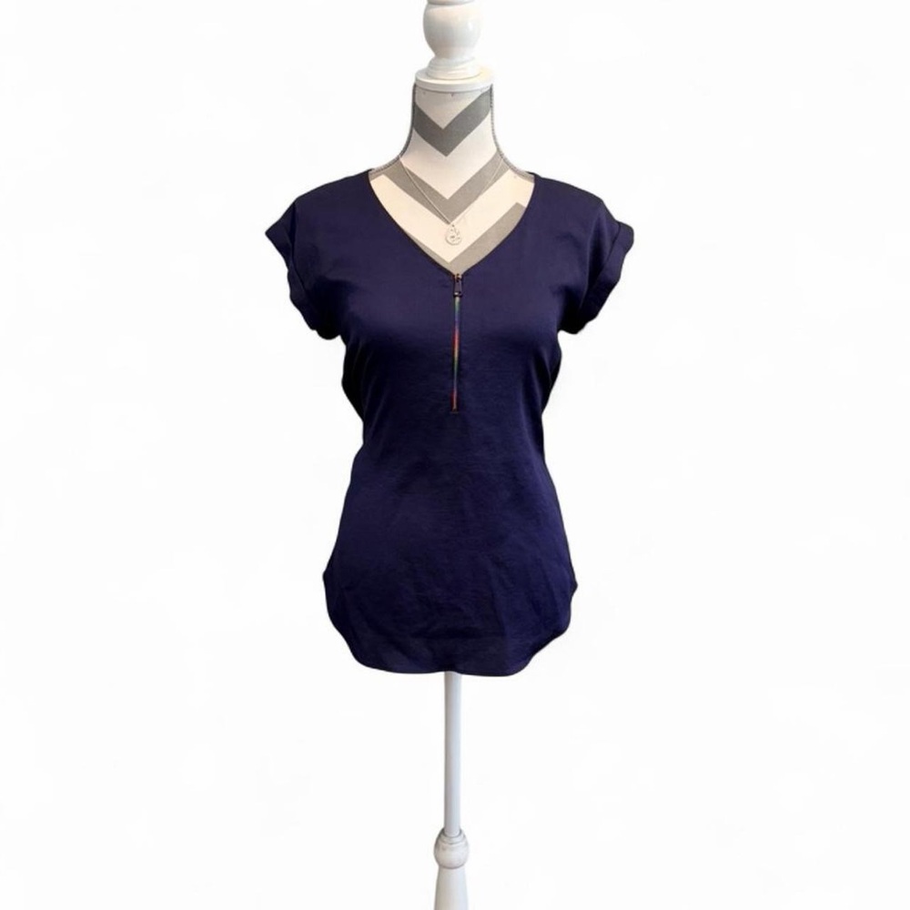 WHBM Purple Blouse